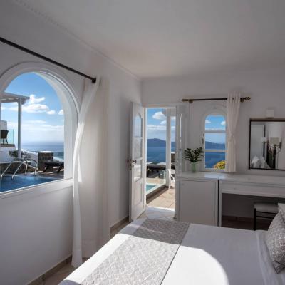 standart double agnadema apartments santorini 1 standart double agnadema apartments santorini 1